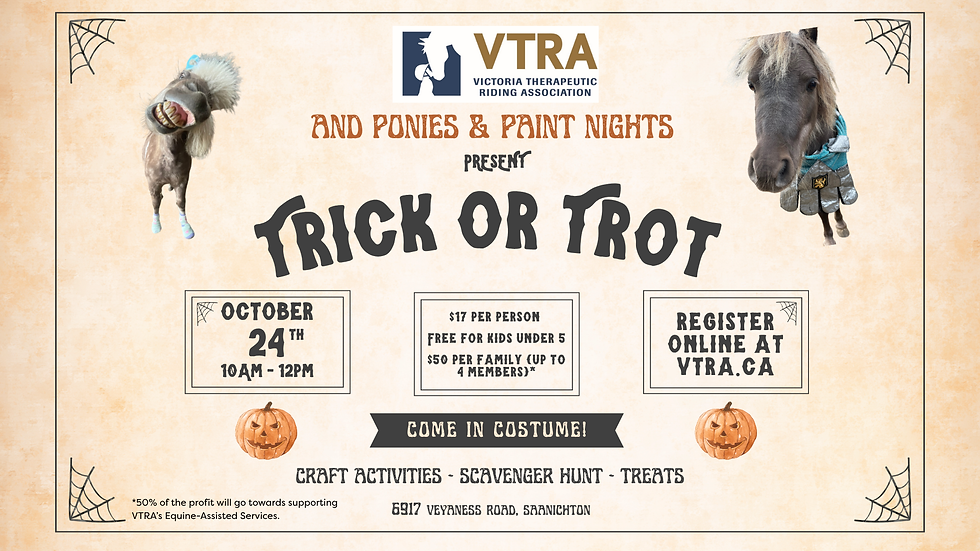 Trick or Trot - Halloween Fundraiser