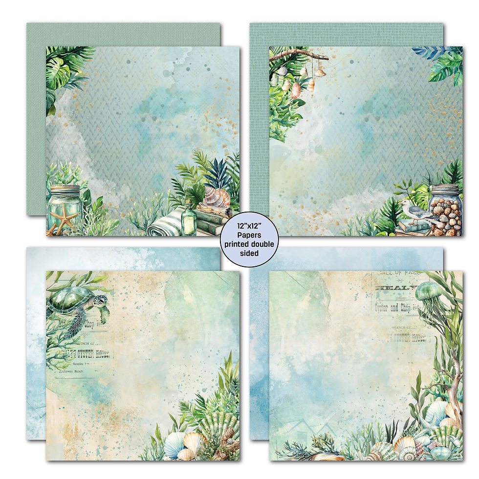 Thumbnail: Beachside Life Scrapbook Collection  March 2026