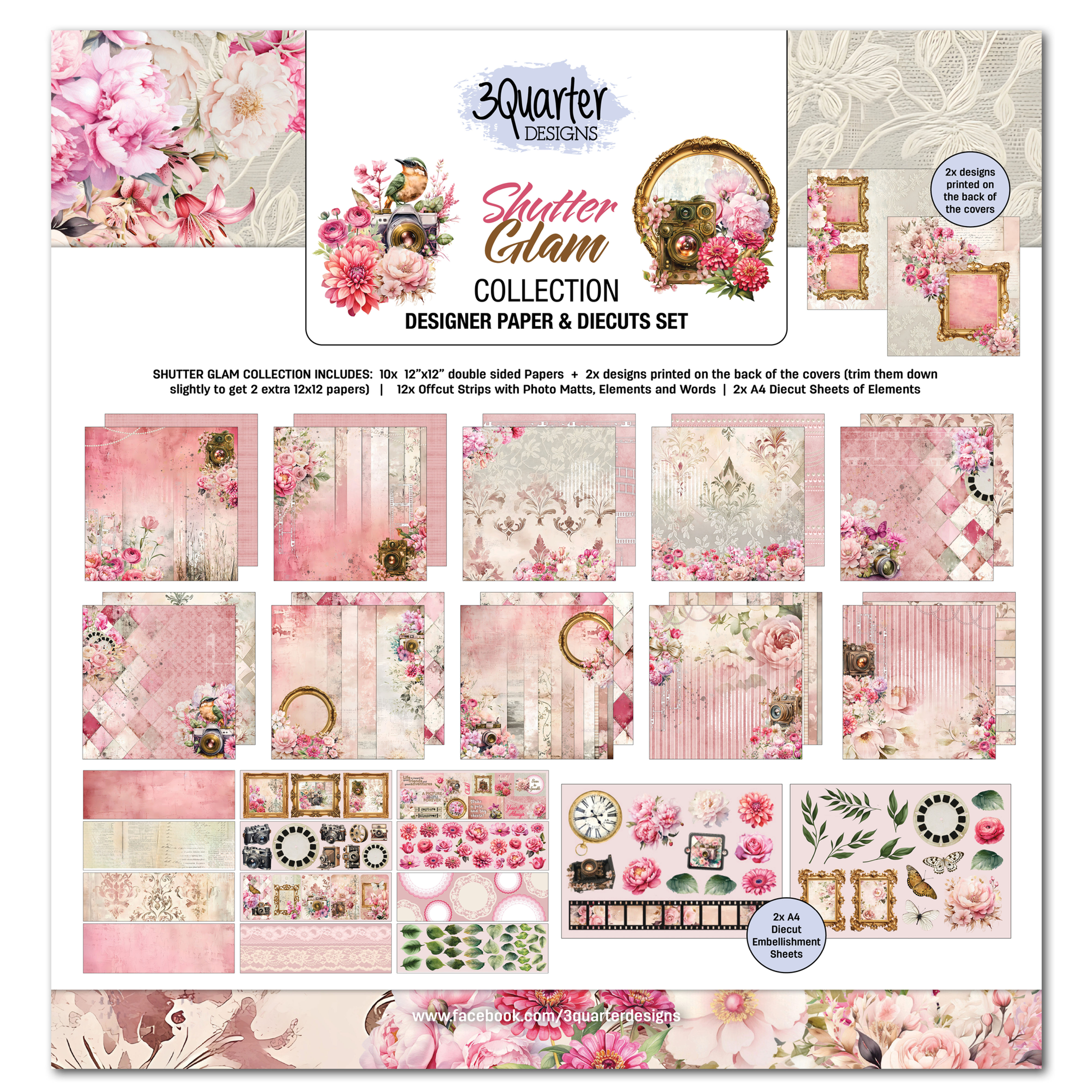 Shutter Glam Scrapbook Collection July 2026