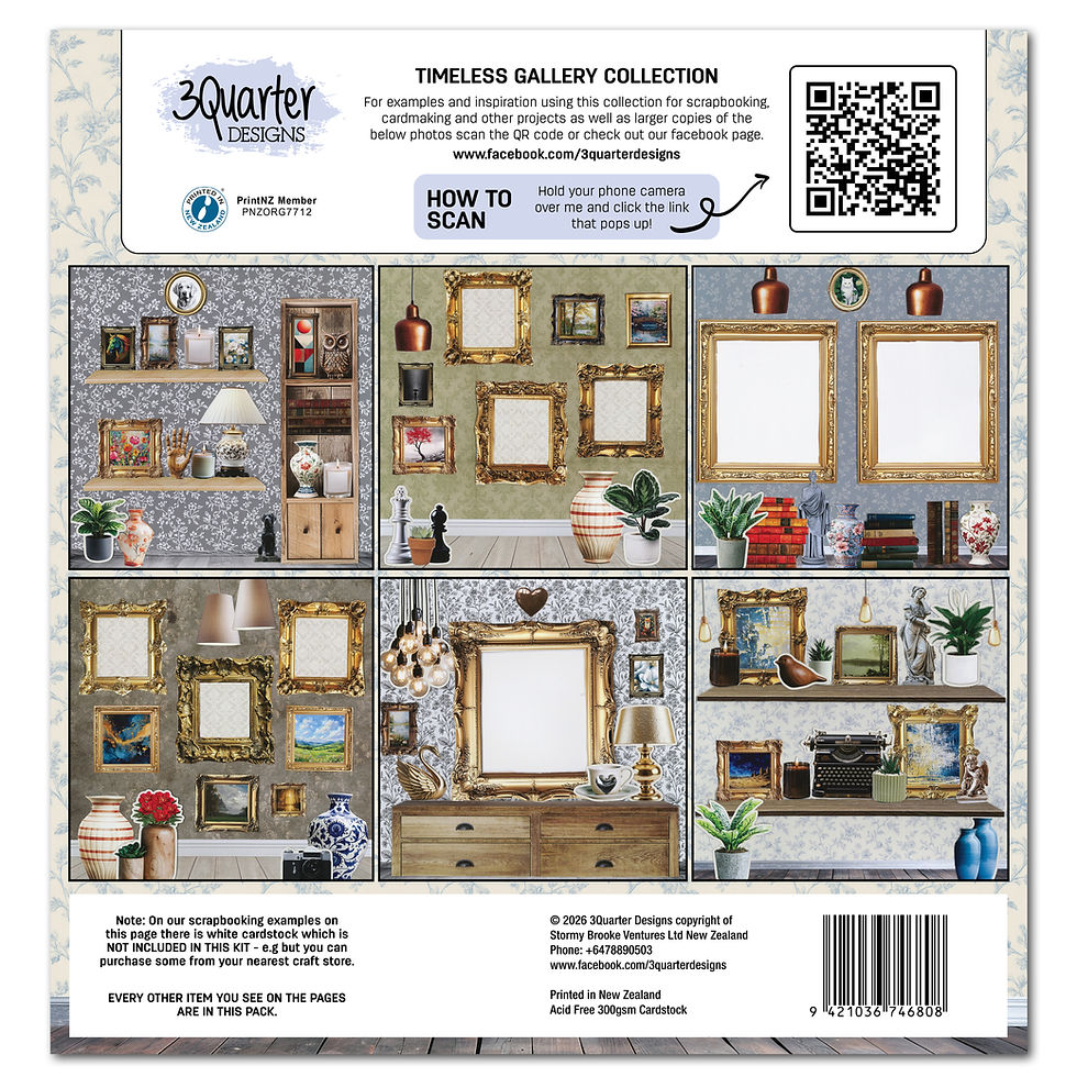 Thumbnail: Timeless Gallery Scrapbook Collection August 2026