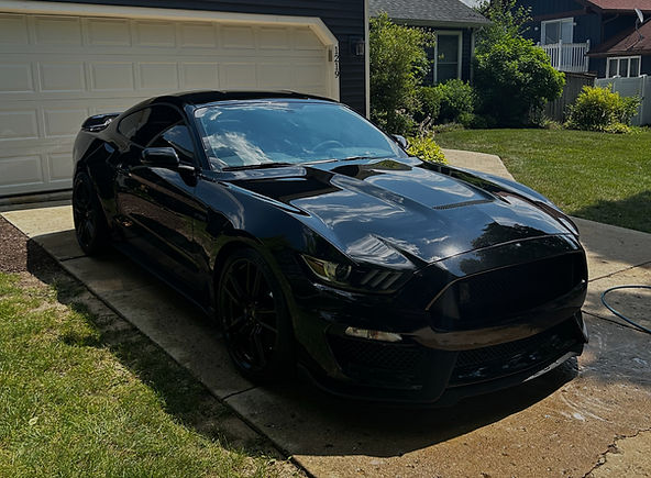 Ceramic coating shelby mustang