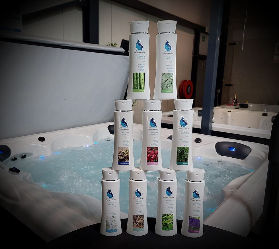 Voeg eens een lekker geurtje toe aan uw Jacuzzi!
