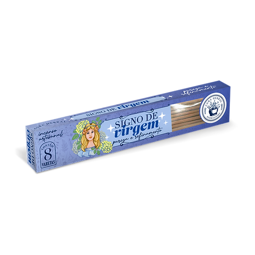 Incenso Signo Virgem - Cura Herbal
