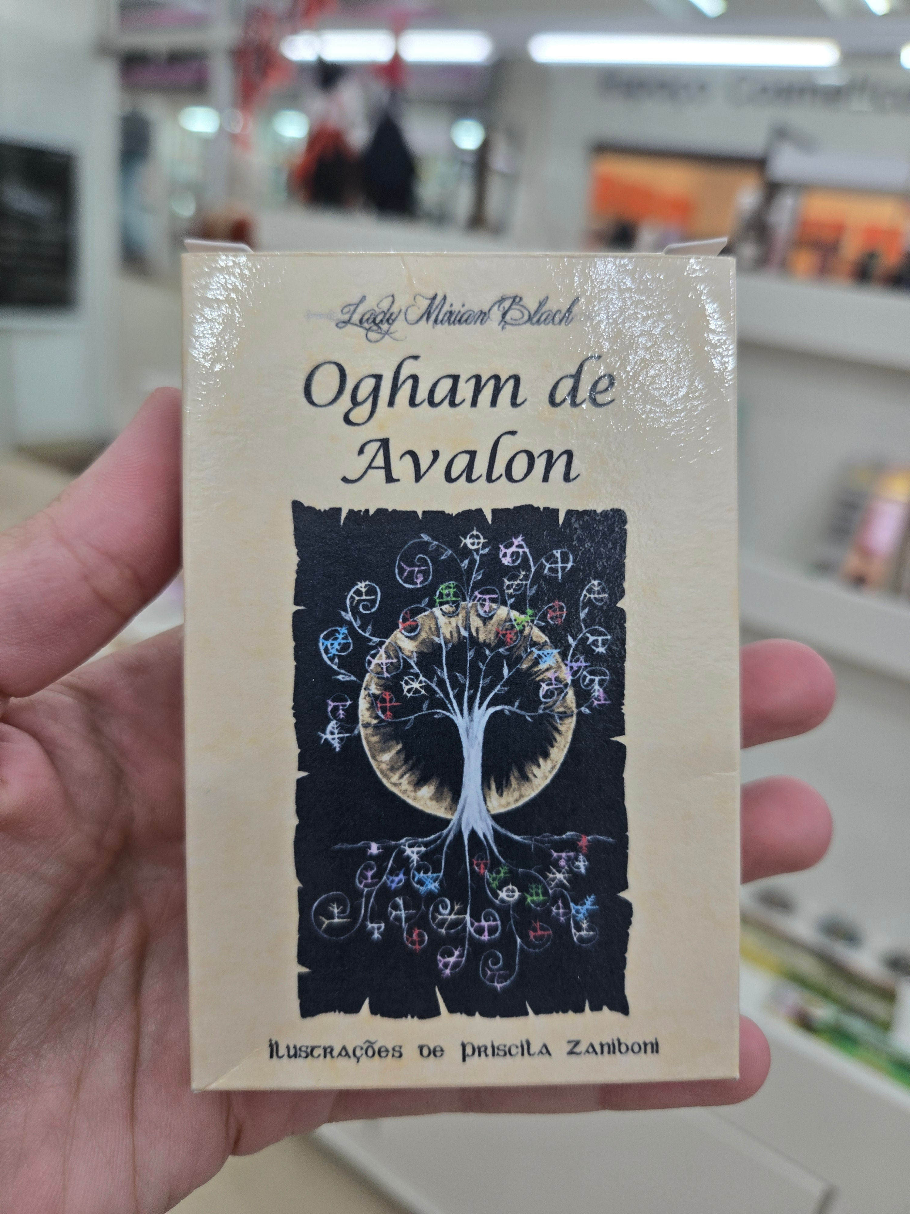 Baralho Ogham de Avalon - 25 Cartas + Livreto Explicativo