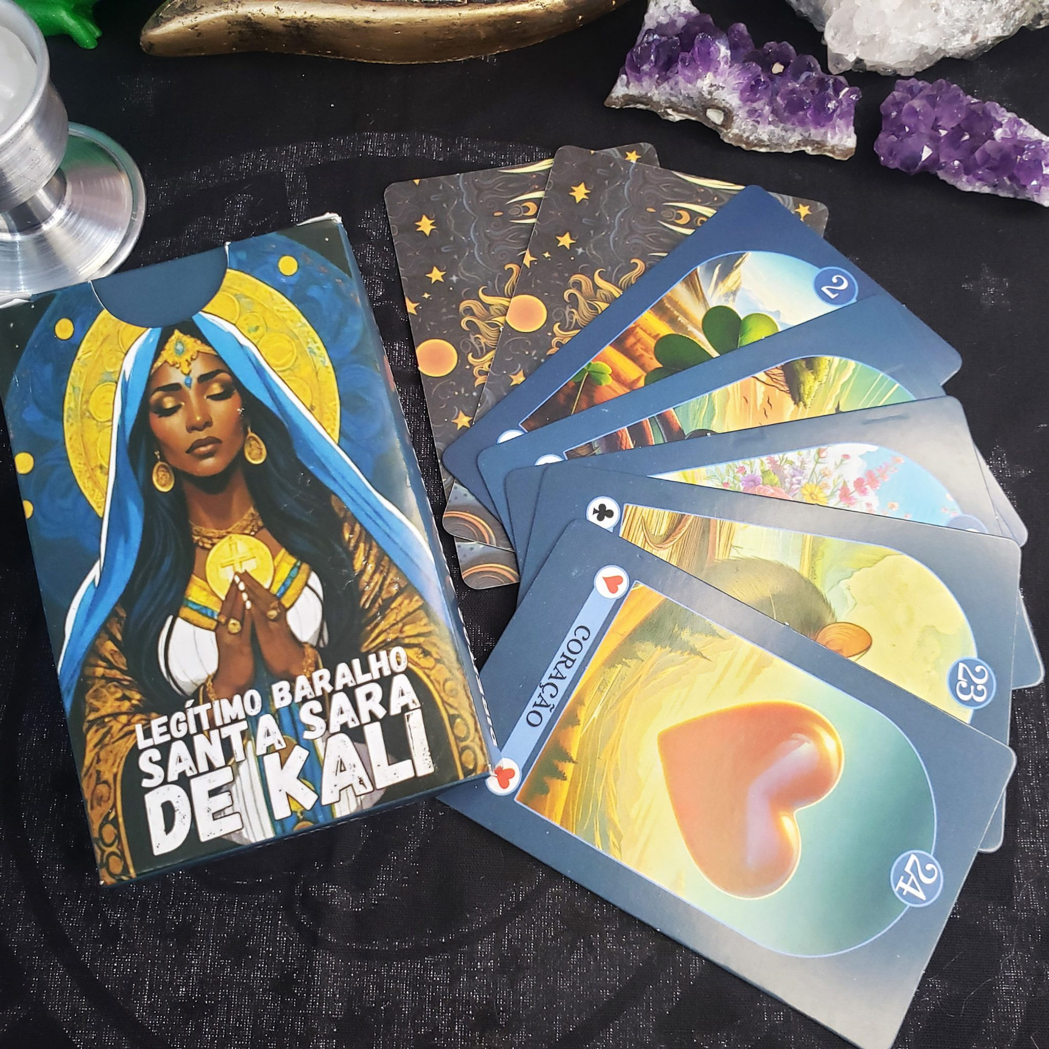 Legitimo Baralho Santa Sara de Kali 36 Cartas