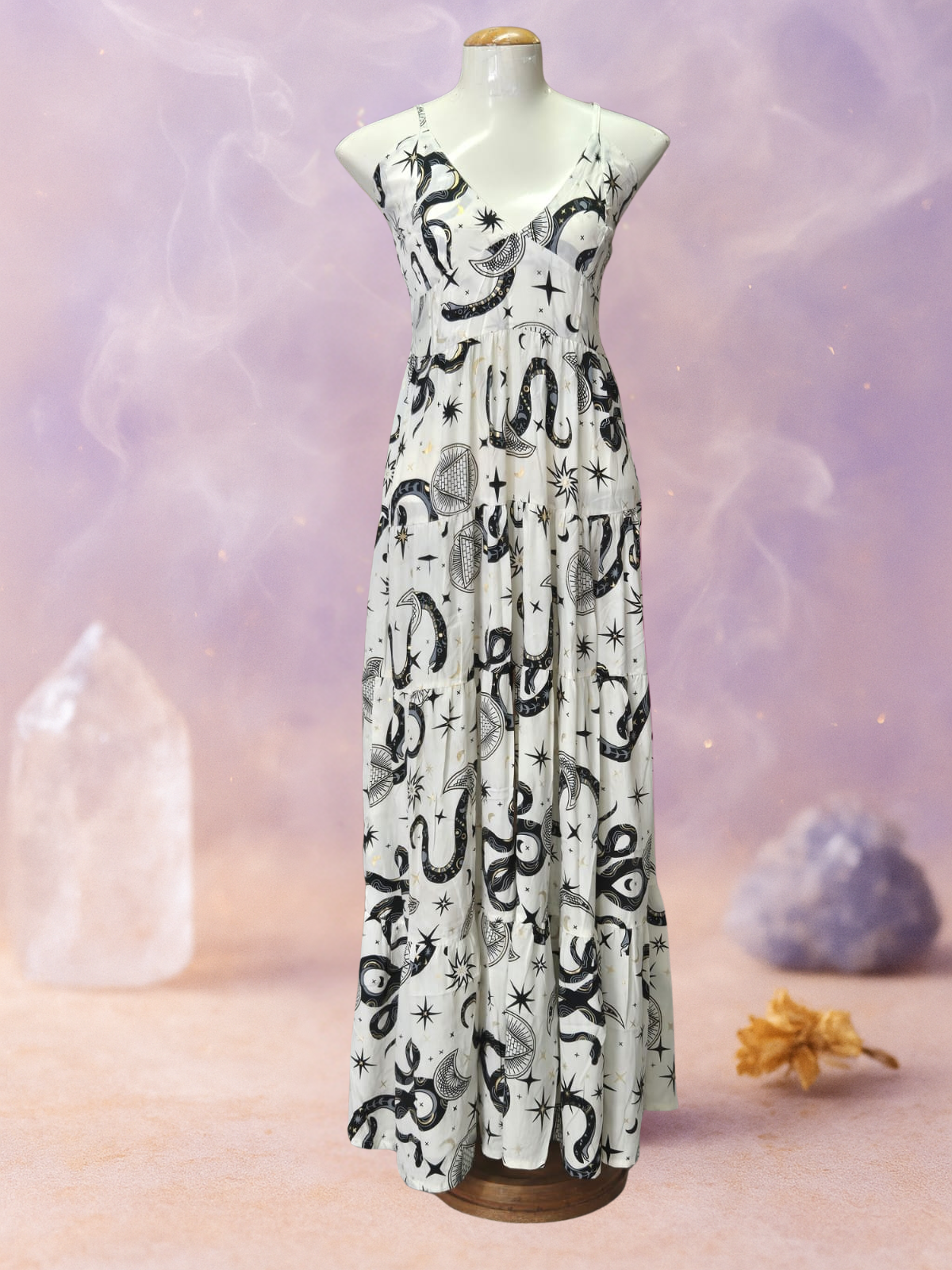 Vestido Longo Mystic Waves