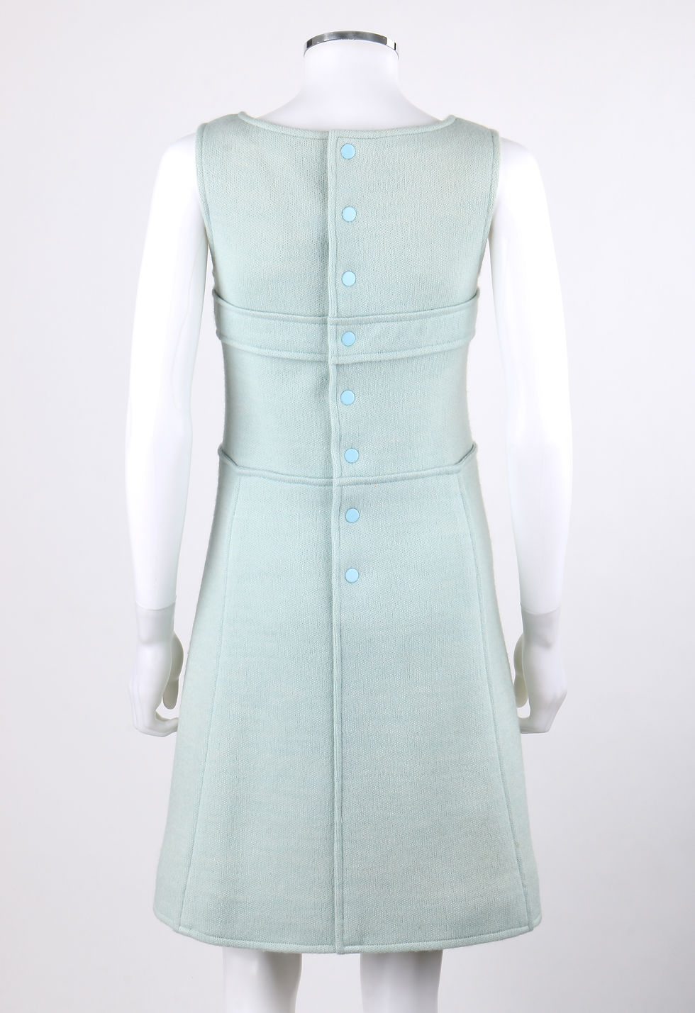Thumbnail: Courreges Wool Logo A-Line Dress