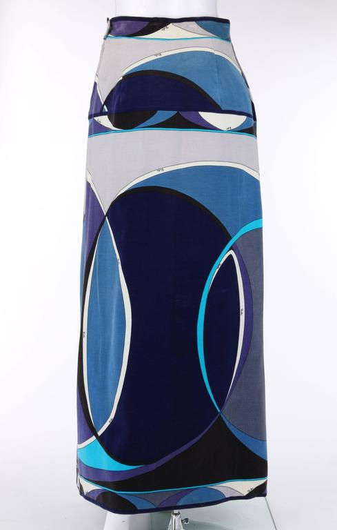 Thumbnail: Emilio Pucci Velvet Maxi Skirt