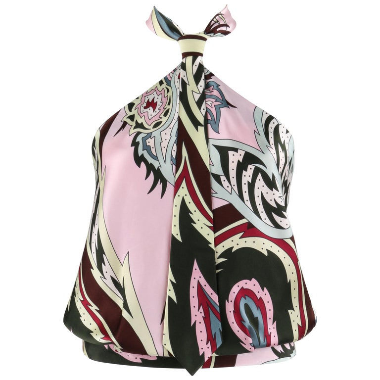 Alexander McQueen "Voss" Halter Top