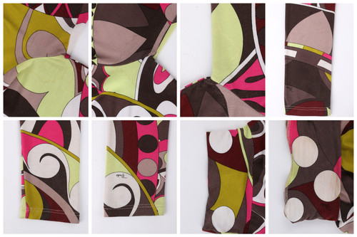 Emilio Pucci Op Art Turtleneck Top | FIFTH-MAIN