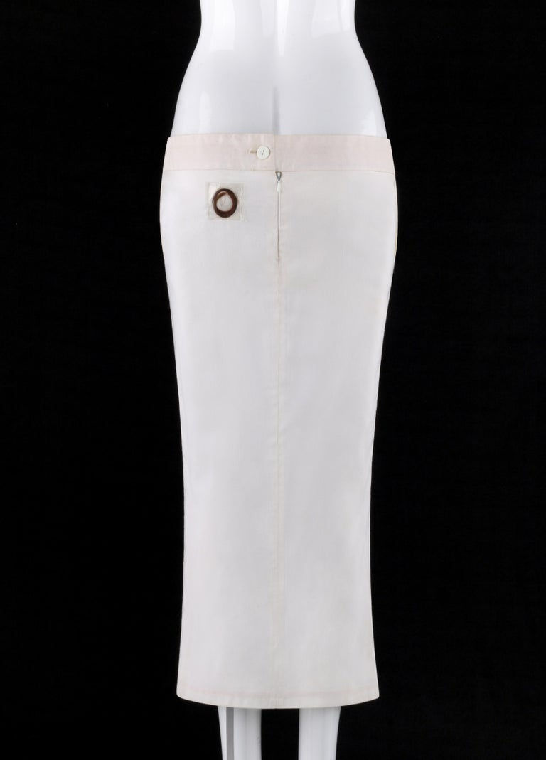 Thumbnail: Alexander McQueen S/S 1995 "The Birds" Iconic "Bumster" Skirt w/Hair Label RARE