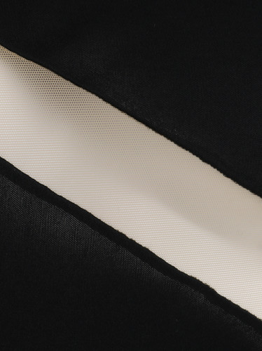 Alexander McQueen Mesh Zipper Top | FIFTH-MAIN