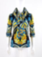 Thumbnail: Rita Russo Abstract Sash Blouse