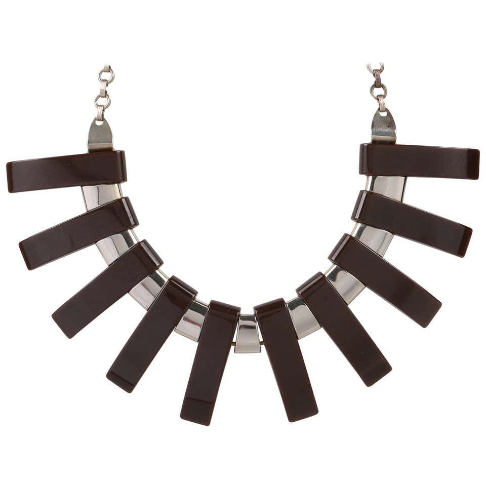 1930's Art Deco Bib Collar Necklace