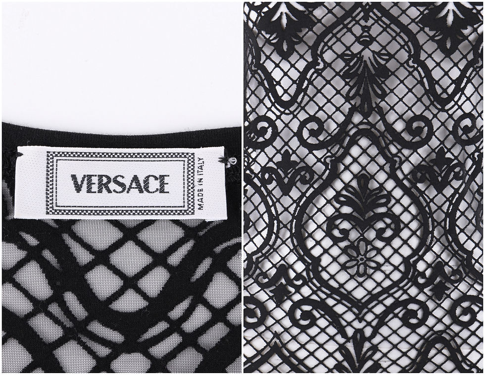 Thumbnail: Versace Baroque Mesh T-Shirt