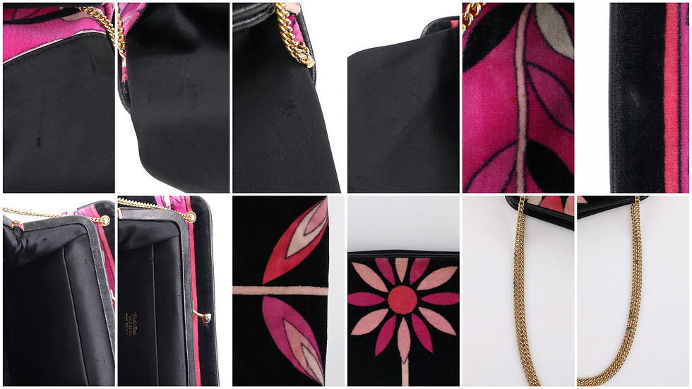 Thumbnail: Emilio Pucci Velvet Handbag