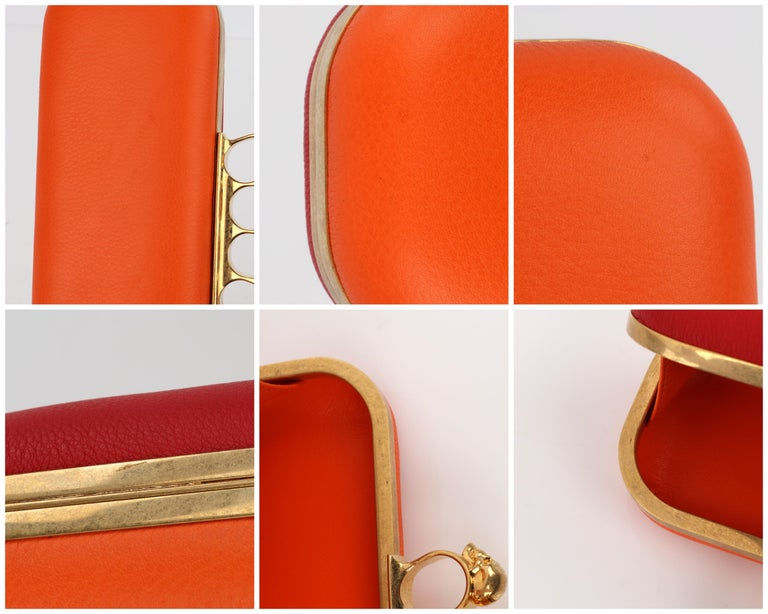 Thumbnail: Alexander McQueen Knuckle Duster Box Clutch + Usher Signed Letter