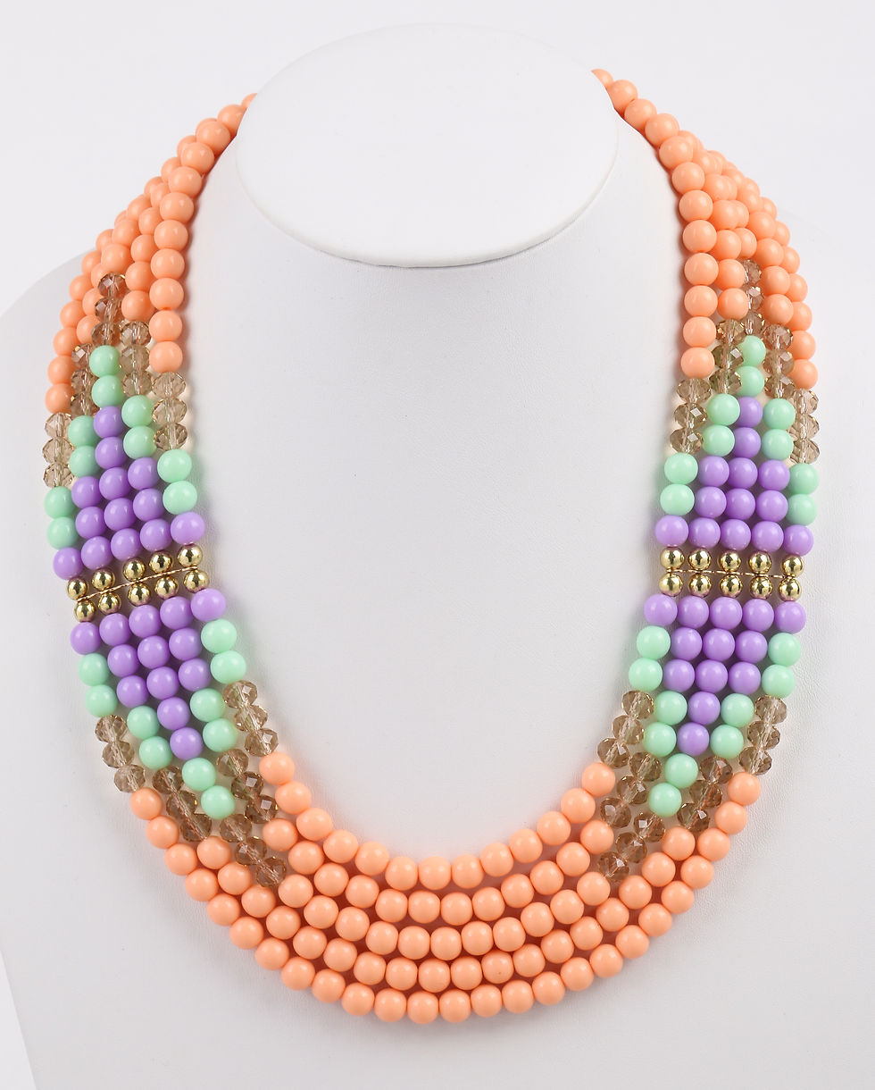 Thumbnail: Emilio Pucci Multi Strand Necklace