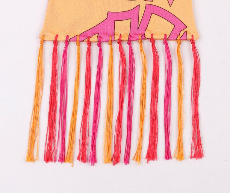 Thumbnail: Emilio Pucci Leaf Print Scarf