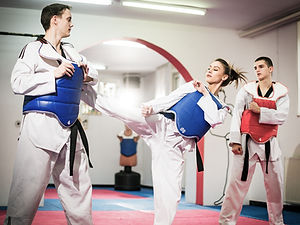 Tae Kwan Do Practice