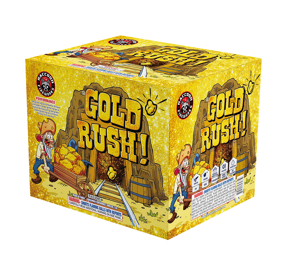 Gold Rush Raccoon