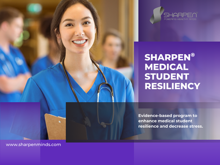 Sharpen for medical student resiliency