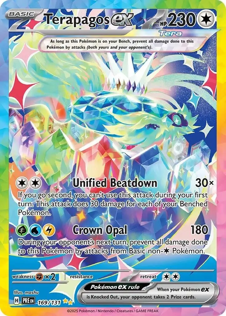 Terapagos ex 169/131 Special Illustration Rare card