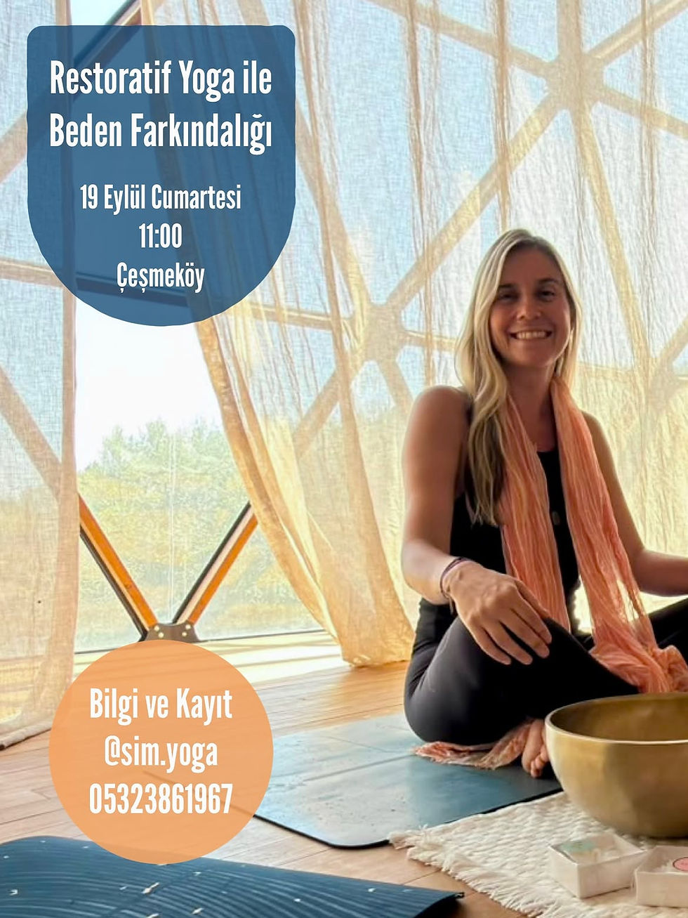 Restoratif Yoga ile Beden Farkındalığı 19 Eylül 2026