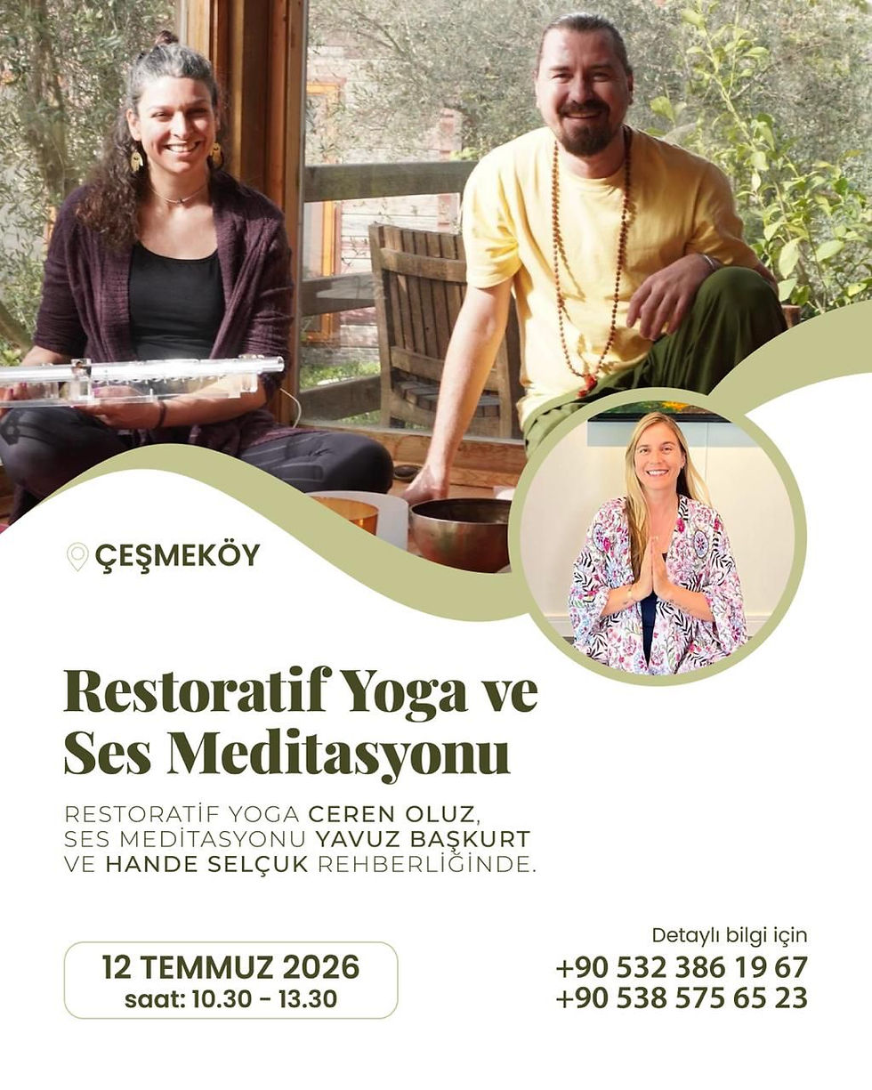 Restoratif Yoga ve Ses Meditasyonu 12 Temmuz 2026