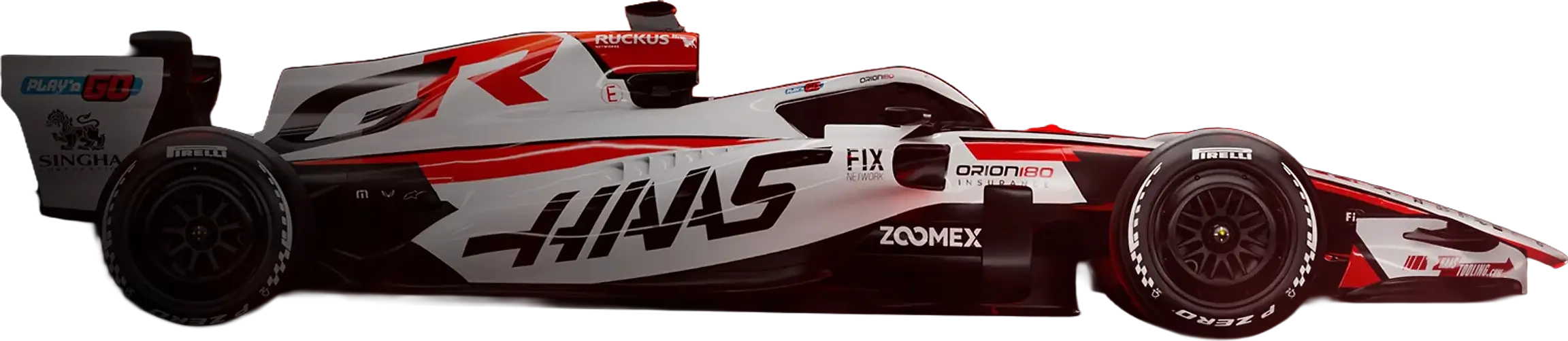 TGR Haas F1 Team car