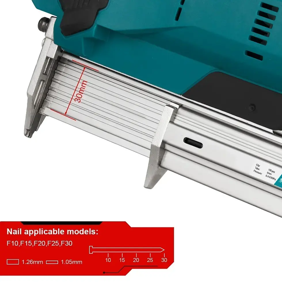 Thumbnail: Onevan f30g elektrische nagel pistole nagler hefter rahmen nagler tacker möbel 