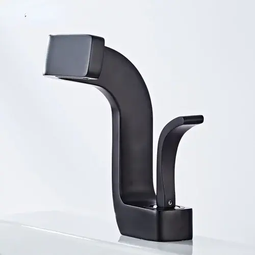 Thumbnail: Wasserhahn Badezimmer Luxus Wasserfall Wasserhähne Messing Waschbecken Wasserha