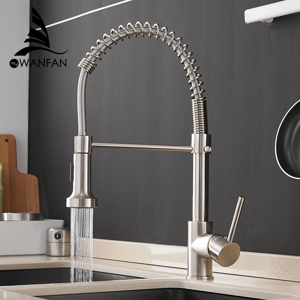 Thumbnail: Vereinigte Staaten Kanada G9/16 Küchen armaturen Silber Wasserhähne für Küchen 