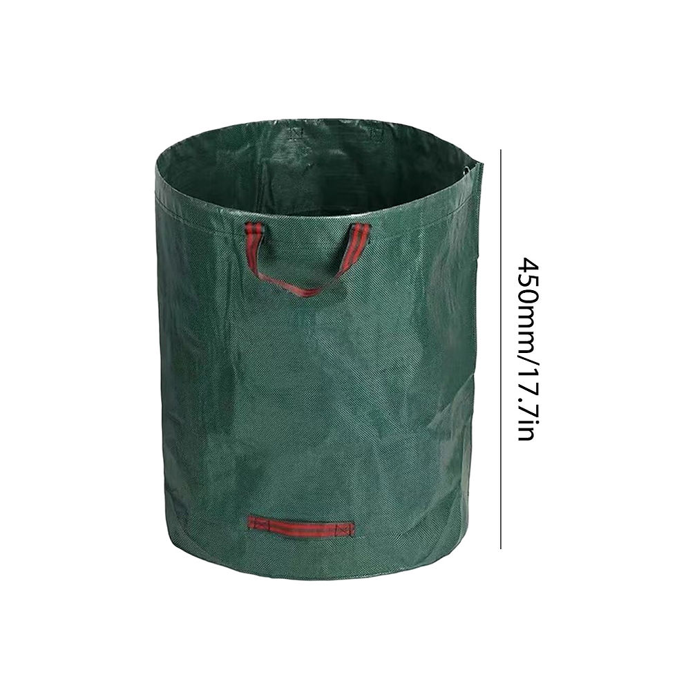 Thumbnail: 60l-500l wieder verwendbare Garten tasche große Kapazität Blatts ack leichte Mü