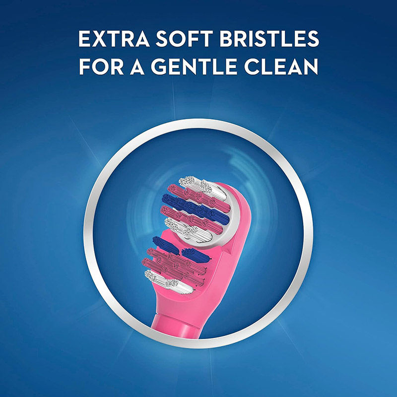 Thumbnail: Oral-B Kid elektrische Zahnbürste Pro-Health weiche Borste abgerundete vibriere