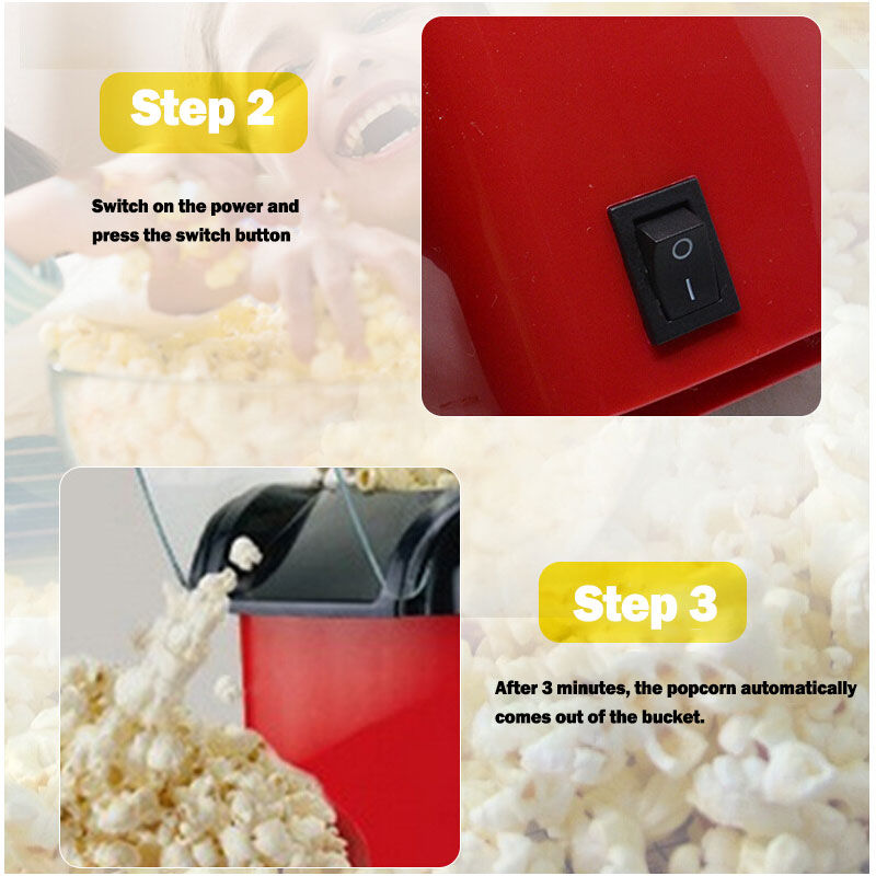 Thumbnail: 220v Popcorn hersteller Mini Popcorn Maschine elektrische Haushalts gerät Masch