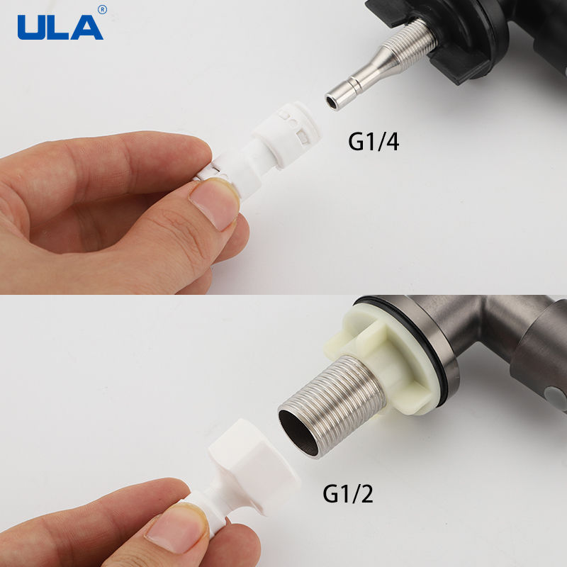 Thumbnail: Ula 1/4 "Küche gefiltert Wasserhahn Edelstahl Direkt reiniger Direkt trink hahn