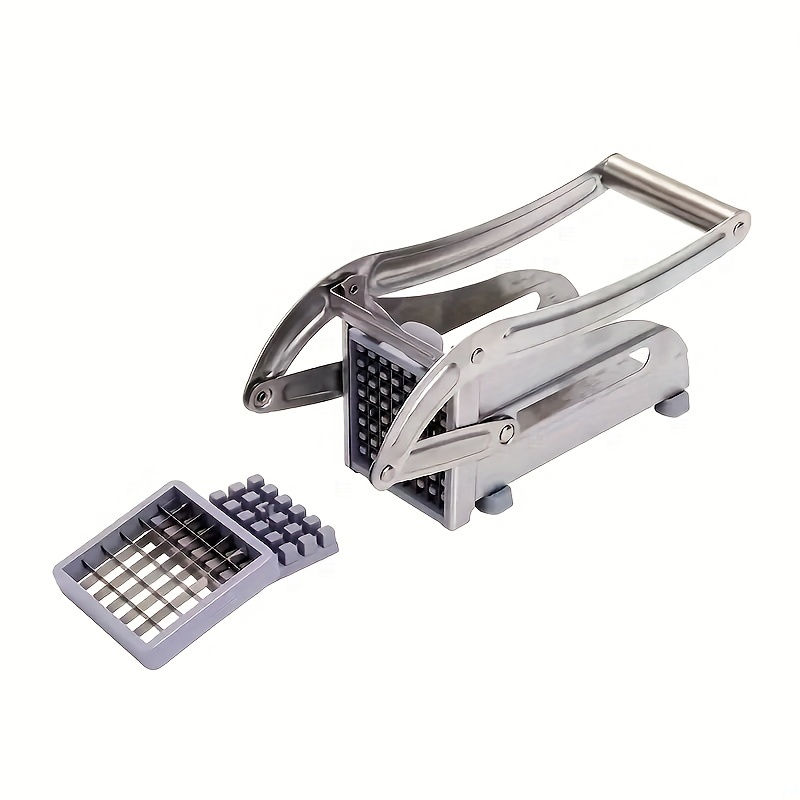 Thumbnail: Edelstahl Pommes Frites Slicer Gemüse Lebensmittel geschnittene Stücke Maschine