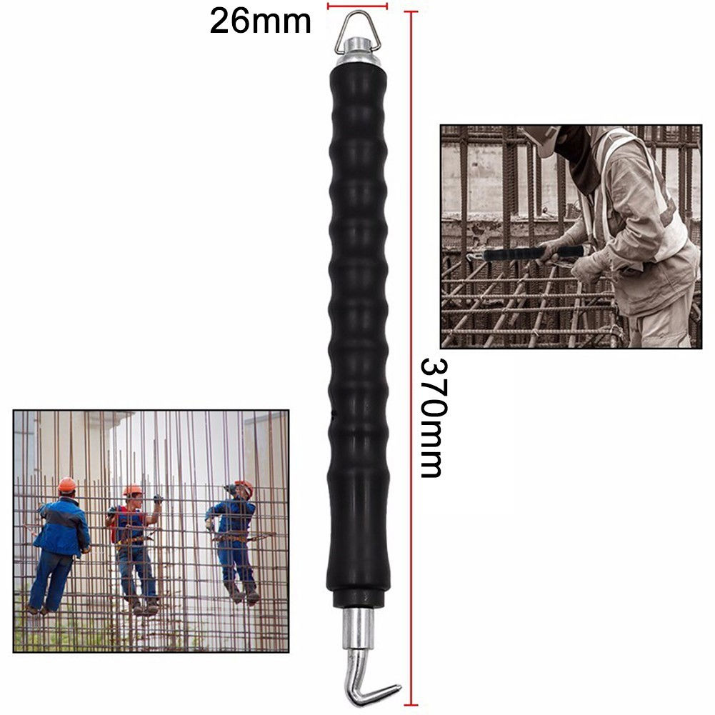 1pc Kabelbinder Twister Bewehrung gerade Haken 300mmm Kabelbinder Zaun Twister 