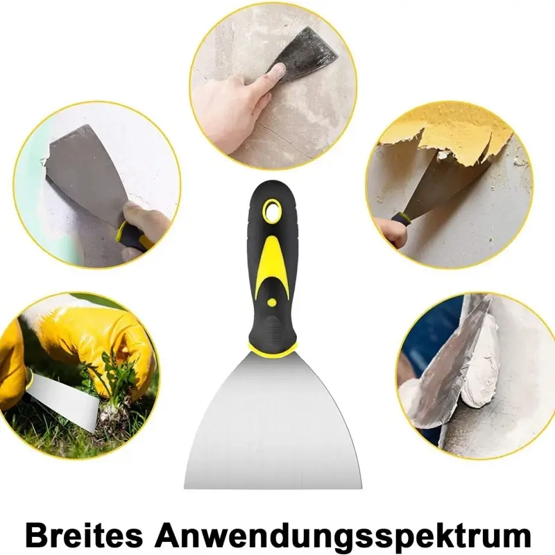 Thumbnail: 2/3/4/5 inch stainless steel putty knife scraper shovel painting tools building tools