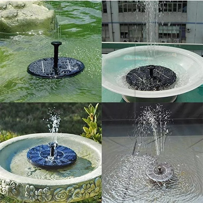 Miniaturbild: Solar schwimmender Brunnen schwimmender Solar brunnen Garten wasser brunnen Poo