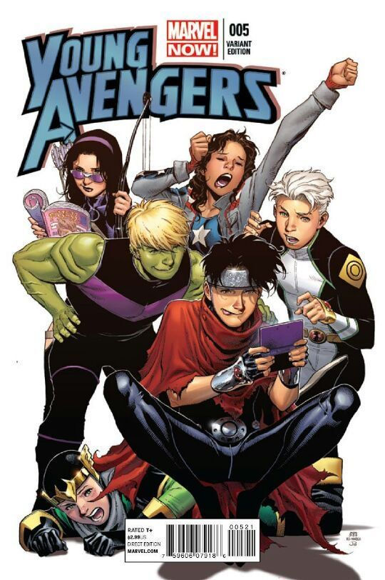 Wiccan y Hulkling forman parte de la alineación de "Young Avengers", un grupo de jóvenes súper héroes que surgió tras una idea del androide Visión como un plan B en caso de que Los Vengadores originales se llegara a disolver.- Marvel