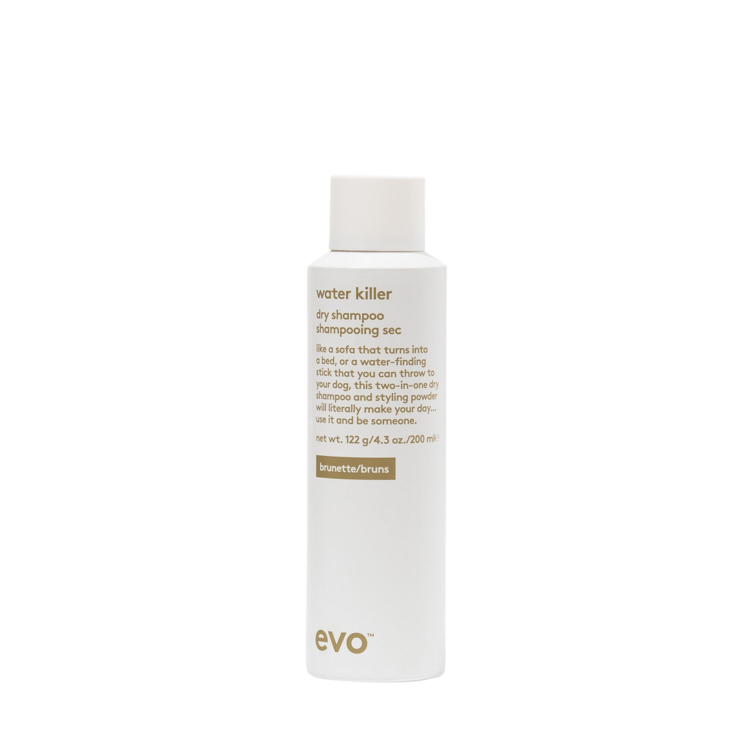 EVO Style Water killer dry shampoo brunette 200 ml