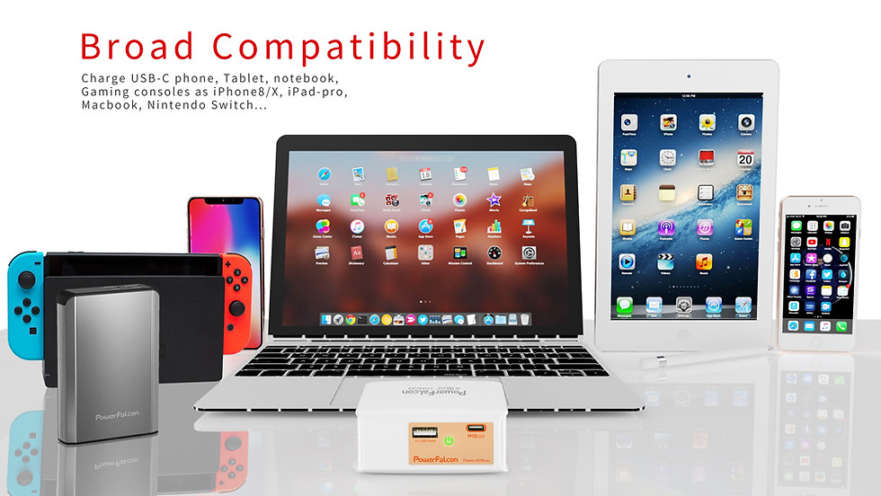 Thumbnail: 45W+ USB-C PD Charger  USB-C+A<interchangeable>