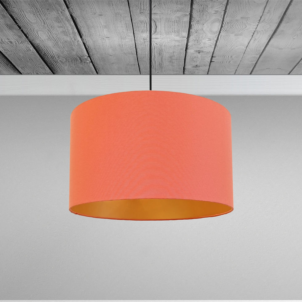 Μικρογραφία: Monochromatic Pendant Lamp Shade in Fascinating Colors