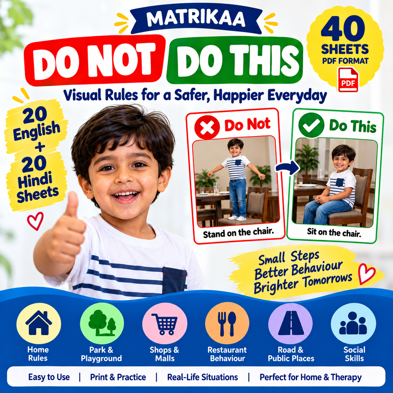 Do Not / Do This – Everyday Behaviour & Safety Pack