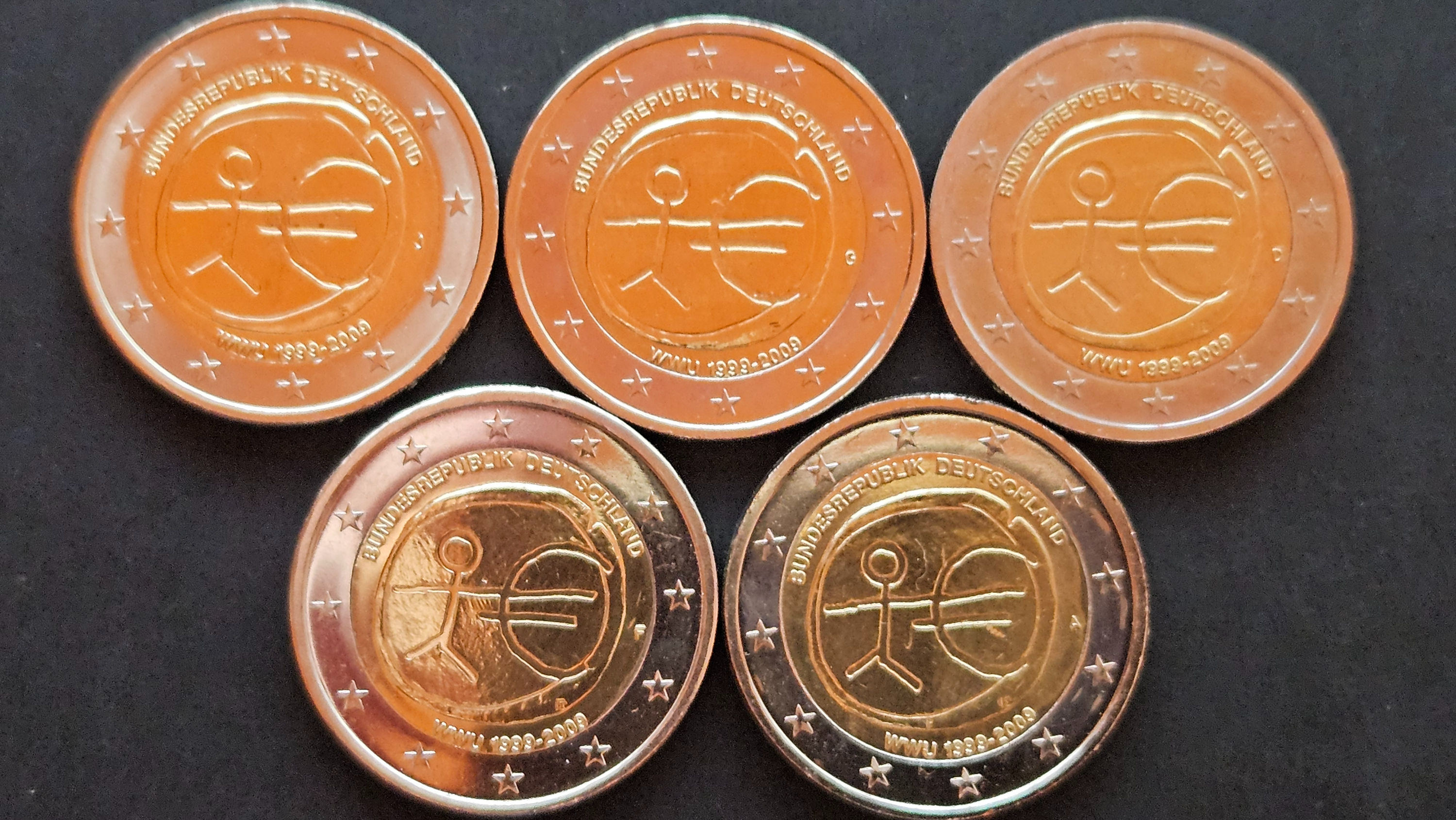 Duitsland 2009: 10 jaar EMU   (A,D,F,J,G)