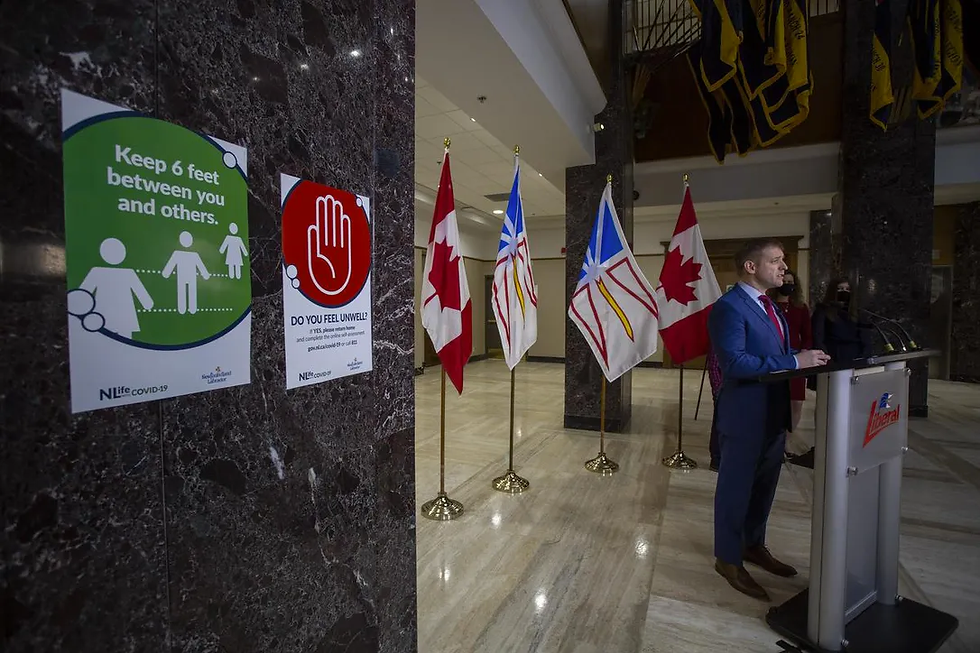 Newfoundland and Labrador Premier Andrew Furey at a press conference in the lobby of the Confederation Building in St. John’s_It’s time to fix the rules of the electoral game and widen the pool of players