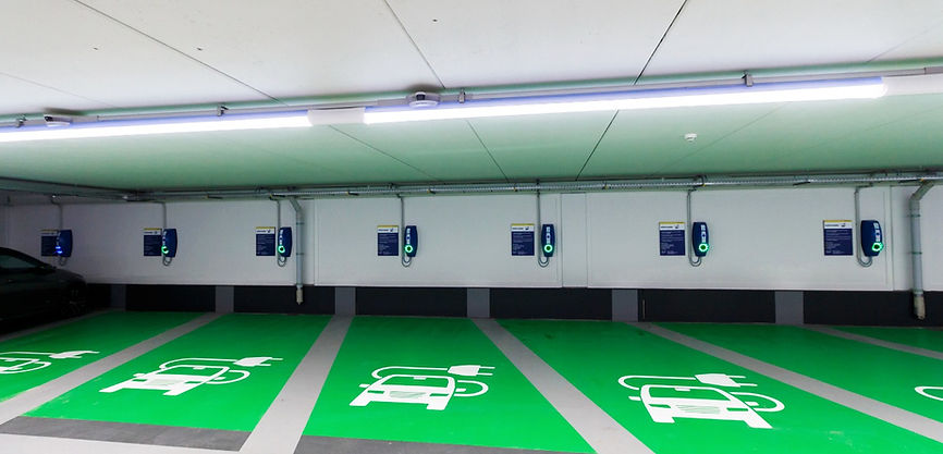 EVBox BusinessLines carpark EV charging