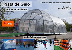 Pista de Gelo Parque da Cidade do Barreiro - 16 e 18 Dezembro 2019